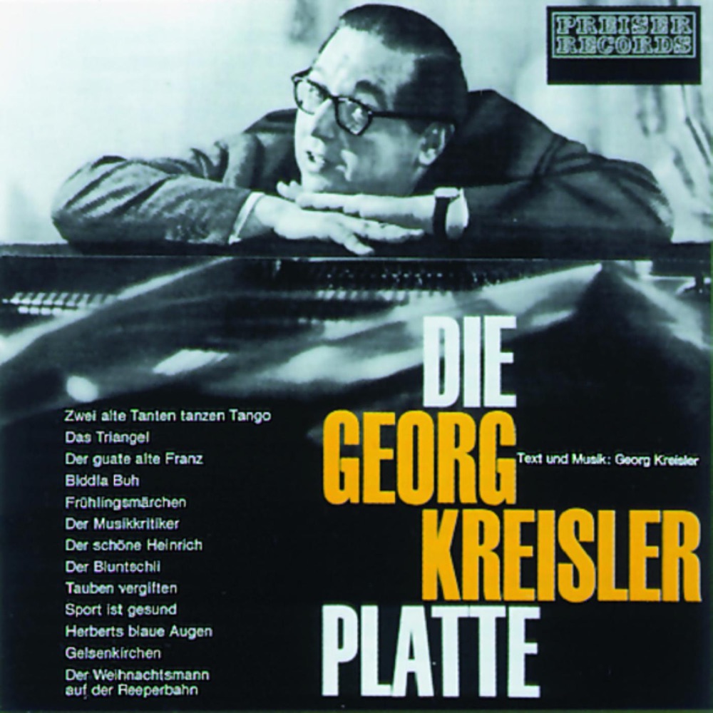 Обложка альбома «Die Georg Kreisler Platte» — Georg Kreisler