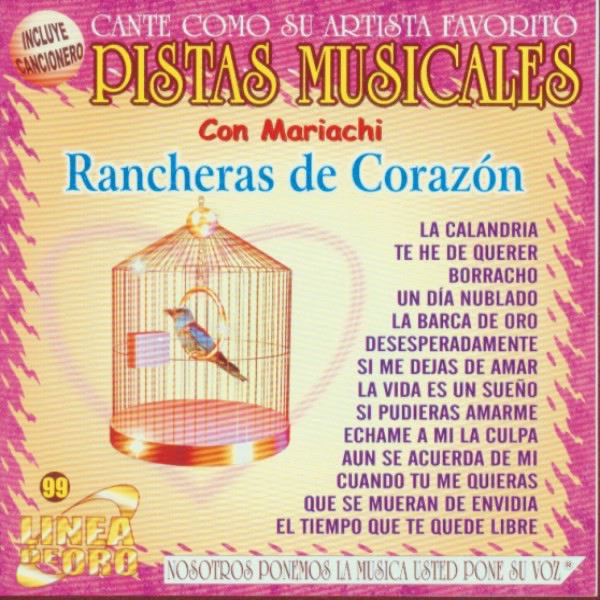 Rancheras de Corazon - Con Mariachi
