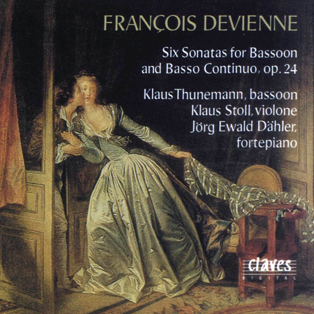 Обложка альбома «Devienne : Six Sonatas for Bassoon and Basso continuo, Op. 24» — Klaus Thunemann, Klaus Stoll & Jörg Ewald Dähler