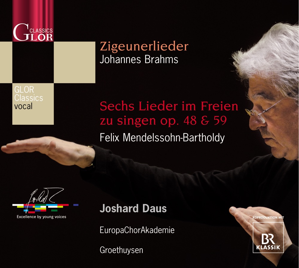 Обложка альбома «BRAHMS, J.: 11 Zigeunerlieder - 6 Lieder - Opp. 48, 59» — Joshard Daus, Andreas Groethuysen & Europa Chor Akademie