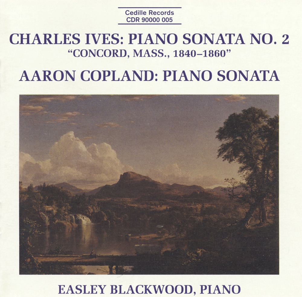 Обложка альбома «Ives: Piano Sonata No. 2 - Copland: Piano Sonata» — Easley Blackwood & Richard Graef