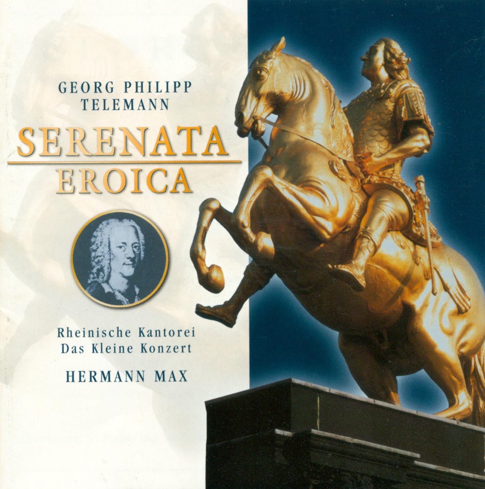 Обложка альбома «Telemann, G.P.: In Dunkler Nacht, Besturzt Und Bange» — Veronika Winter, Klaus Mertens, Andreas Post, Ekkehard Abele, Das Kleine Konzert, Rheinische Kantorei, Hermann Max, Barbara Schlick & Hans Jörg Mammel