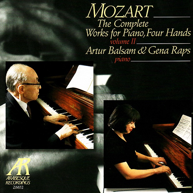 Обложка альбома «Mozart: The Complete Works for Piano, Vol. II» — Artur Balsam & Gena Raps