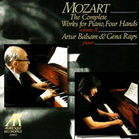 Mozart: The Complete Works for Piano, Vol. II - Artur Balsam & Gena Raps