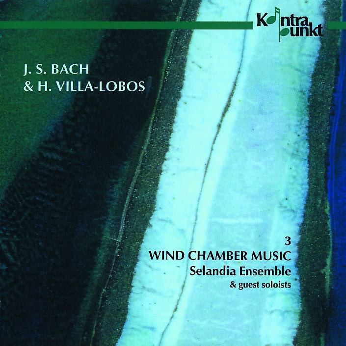 Обложка альбома «Bach, Villa-Lobos: Wind Chamber Music, Volume 3» — Selandia Ensemble, Lars Hannibal, Ingrid Holck, Allan Bendsen, Amalie Malling, Bo Sand, Klas Sjoblom, Helen Davies, Per Egholm & Niels Eje