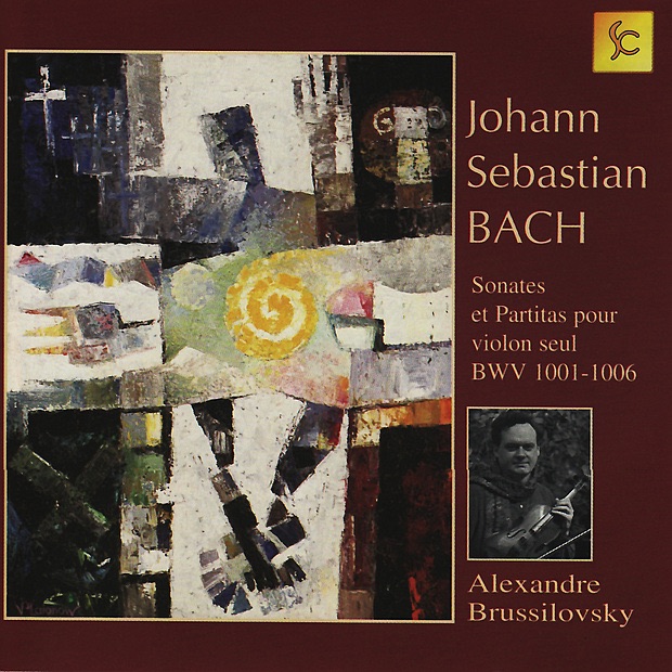 Обложка альбома «Bach: Sonates et Patitas pour Violon Seul» — Alexandre Brussilovsky