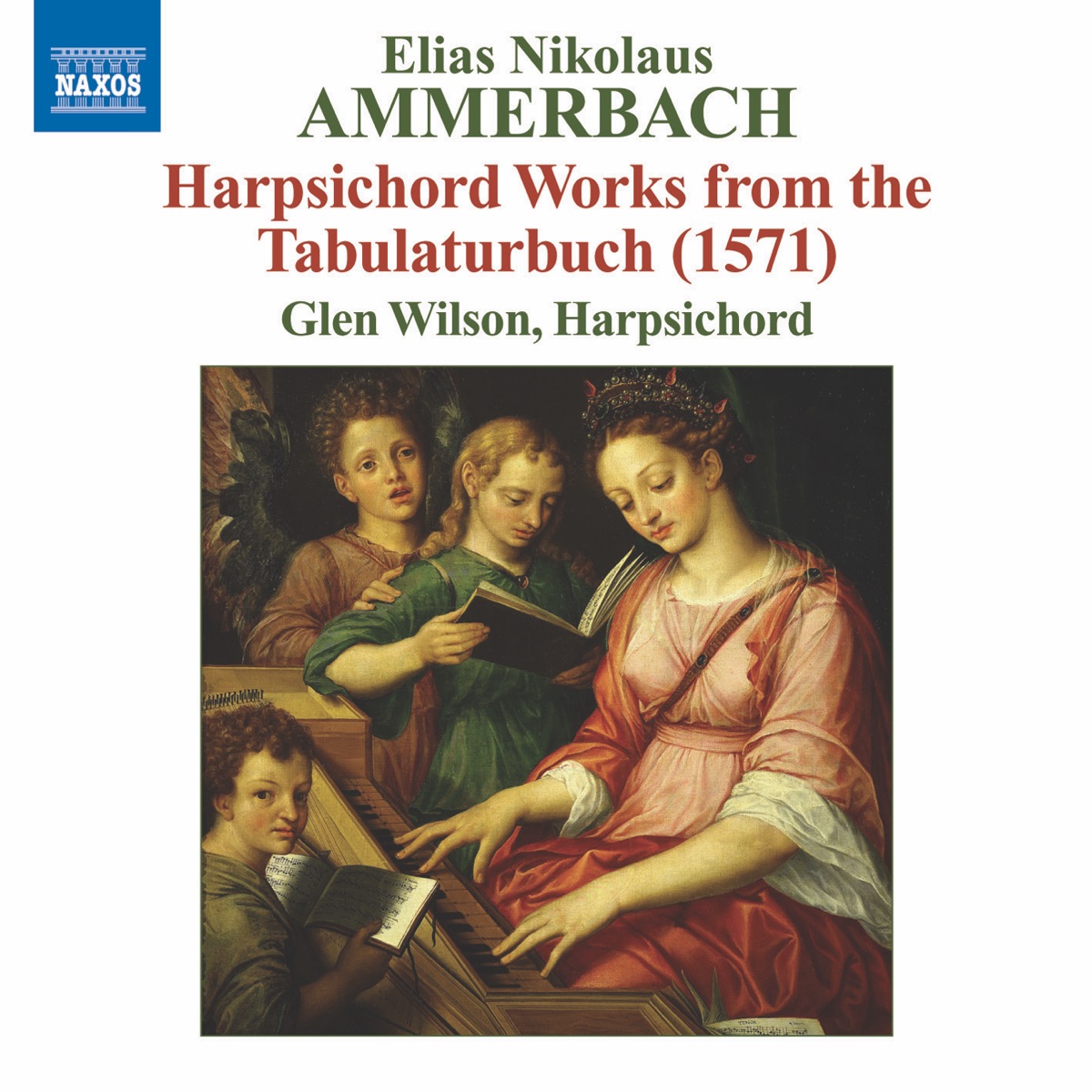 Glen Wilson: Harpsichord Works from Tabulaturbuch cover art