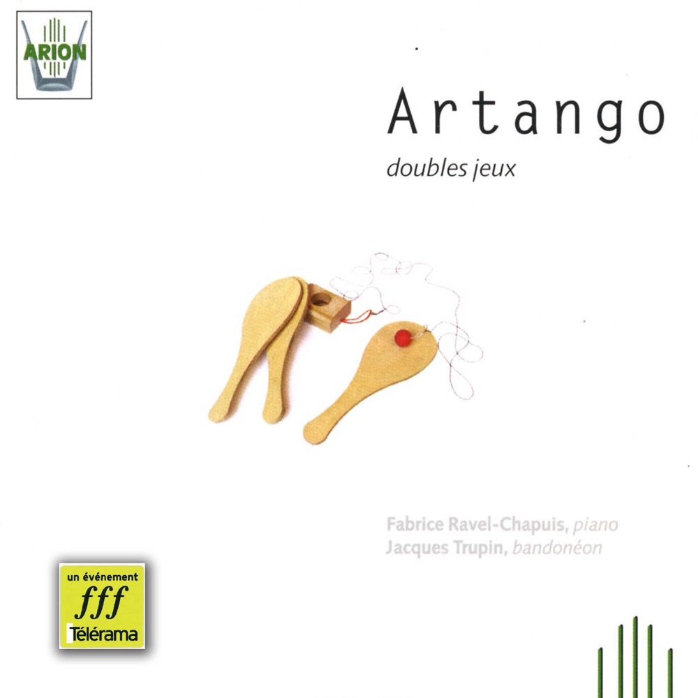 Обложка альбома «Artango : Doubles jeux» — Fabrice Ravel-Chapuis & Jacques Trupin