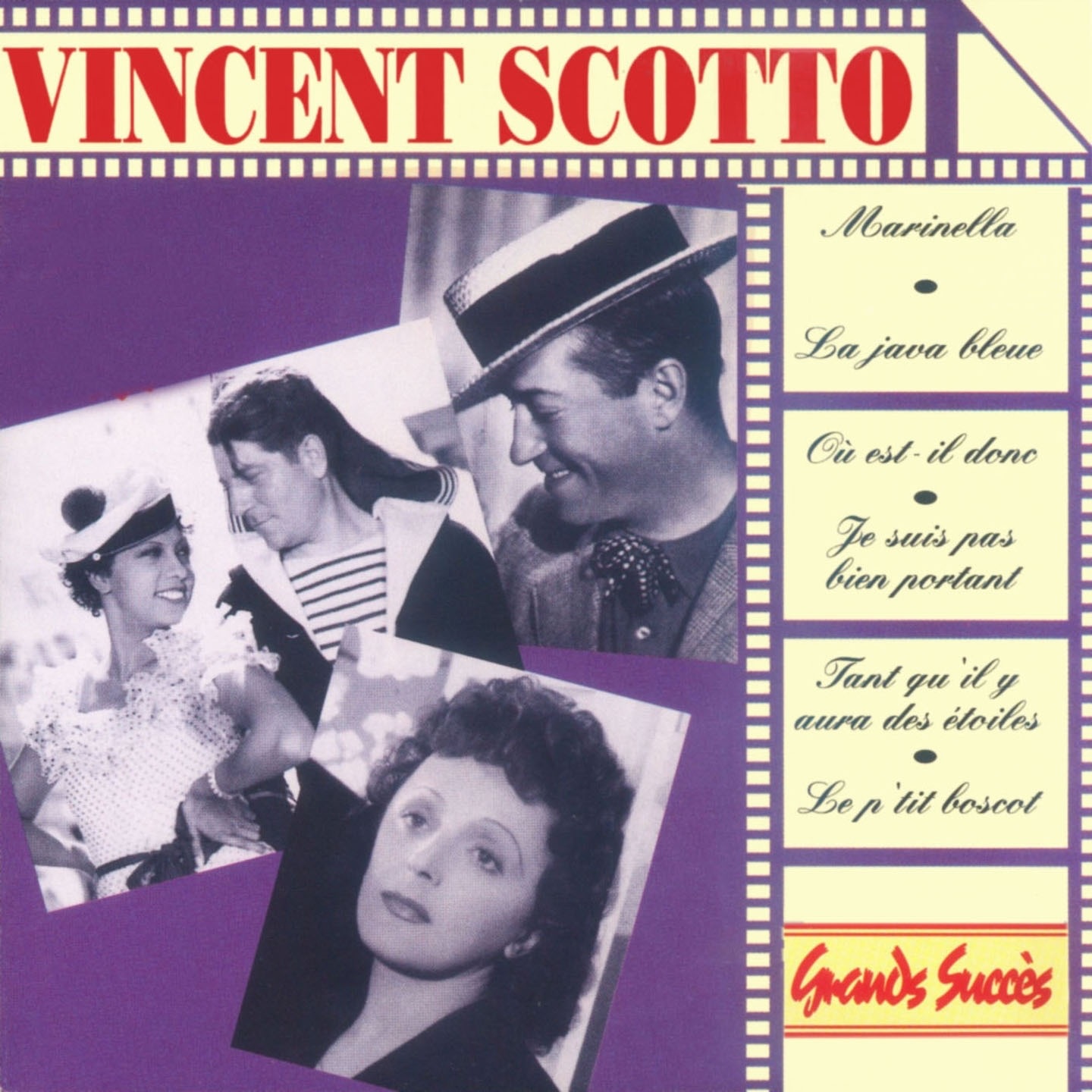 Grands Succès : Vincent Scotto