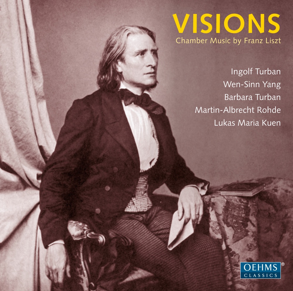 Обложка альбома «Visions» — Ingolf Turban, Lukas Maria Kuen, Wen-Sinn Yang, Martin-Albrecht Rohde & Barbara Turban