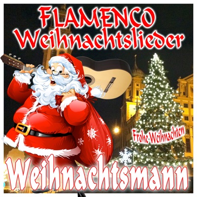 Flamenco Weihnachtslieder. Frohe Weihnachten Weihnachtsmann