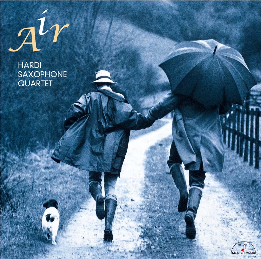 Обложка альбома «Air/Hardi Saxophone Quartet» — Masahiro Owada, 大貫比佐志, Kazuhiro Ninomiya & 福井健太