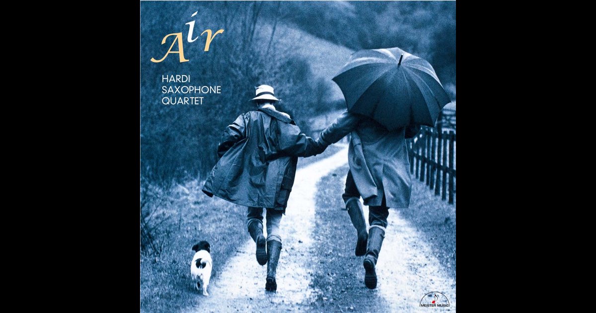 Air/Hardi Saxophone Quartet - Album by Masahiro Owada, 大貫比佐志