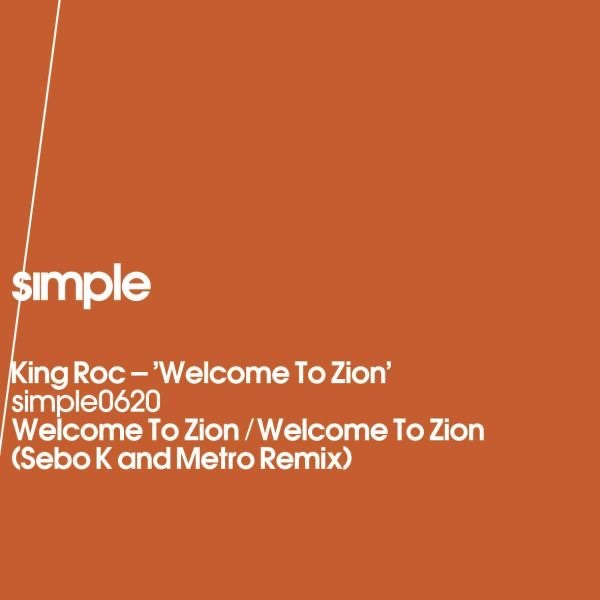 Обложка альбома «Welcome to Zion - Single» — King Roc