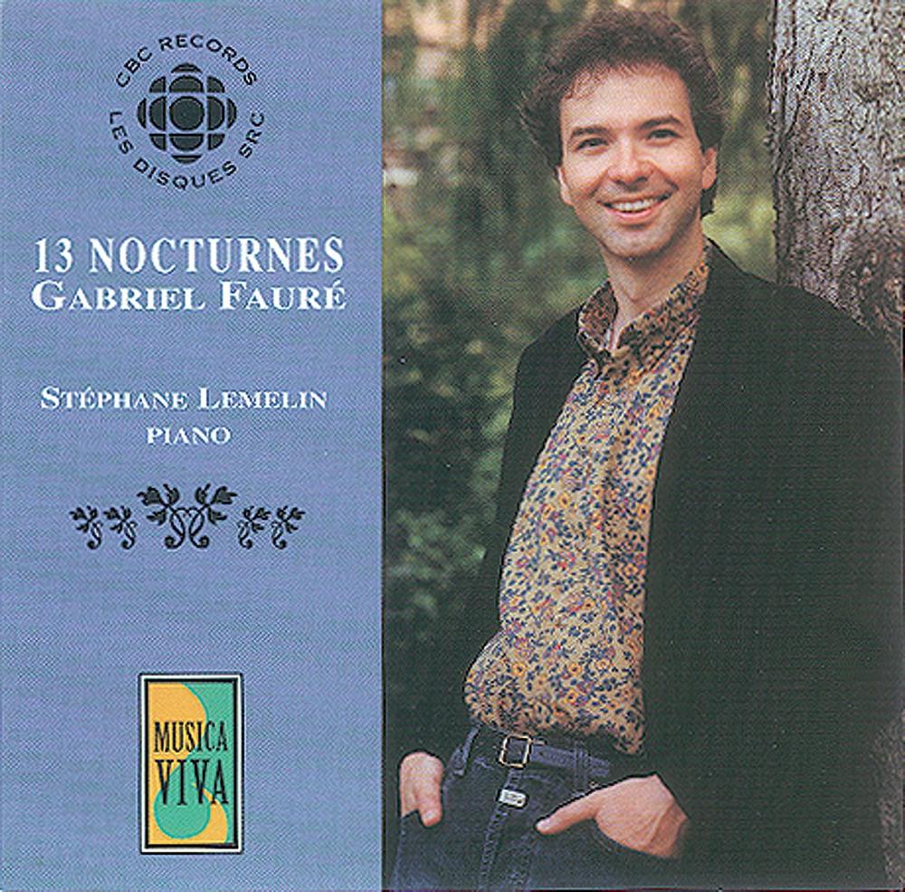 Обложка альбома «Faure: 13 Nocturnes» — Stéphane Lemelin