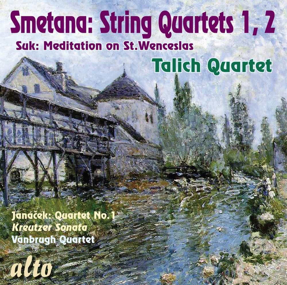 Обложка альбома «Smetana: String Quartets 1, 2» — Talich Quartet