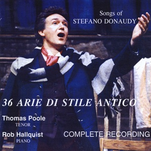 Songs of Stefano Donaudy: 36 Arie Di Stile Antico