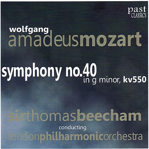 Обложка альбома «Mozart: Symphony No. 40» — London Philharmonic Orchestra & Sir Thomas Beecham