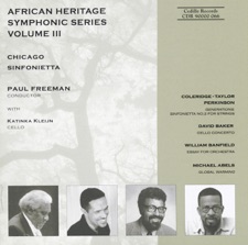 Paul Freeman & Chicago Sinfonietta - Sinfonietta No. 2, "Generations": I. Misterioso: Allegro