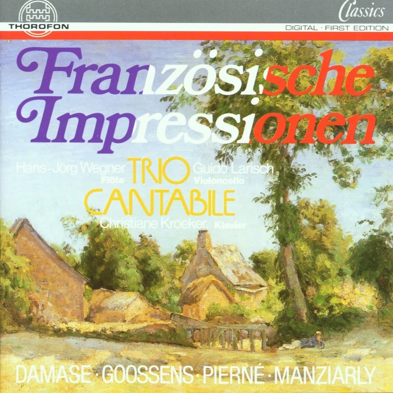 Обложка альбома «Franzosische Impressionen» — Trio Cantabile