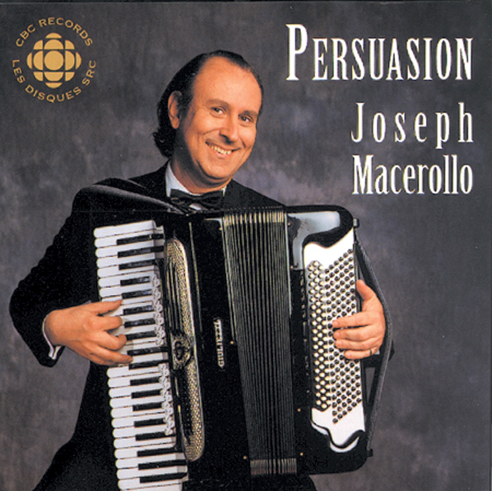 Обложка альбома «Symonds: Persuasion - Buczynski: Fantasy On Themes of the Past - Louie: Earth Cycles - Camilleri: Accordion Concerto» — Erica Goodman, Joseph Macerollo, Beverley Johnston, Robert W. Stevenson, Gary Kulesha & Composers' Orchestra