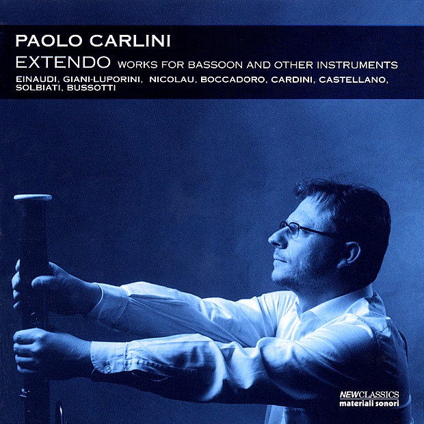 Обложка альбома «Extendo: Works for Bassoon and Other Instruments» — Paolo Carlini