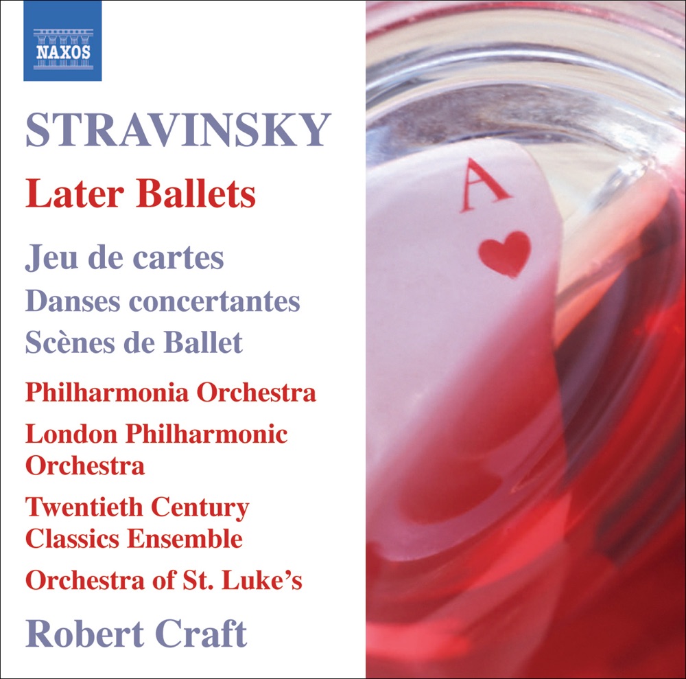 Обложка альбома «Stravinsky: Later Ballets» — Robert Craft, Philharmonia Orchestra, Twentieth Century Classics Ensemble, St. Luke's Orchestra, London Philharmonic Orchestra & Mark Wait