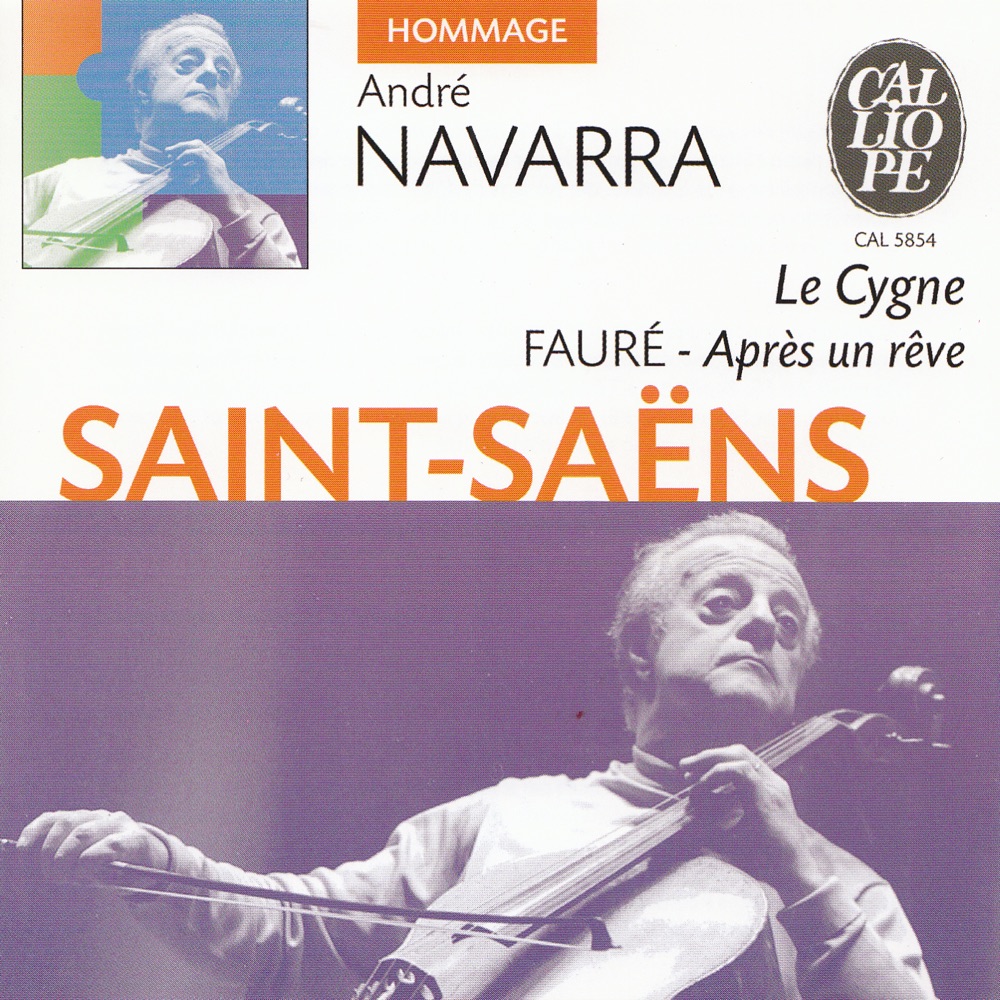 Обложка альбома «Saint-Saens: Le Cygne - Fauré: Après un rêve» — Annie d' Arco, André Navarra & Erika Kilcher
