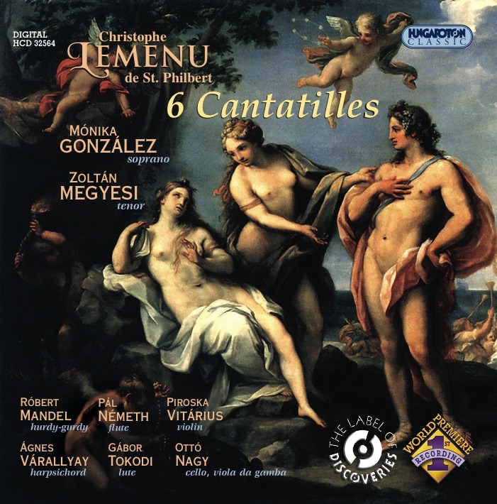 Обложка альбома «Lemenu: 6 Cantatilles» — Monika Gonzalez, Zoltan Megyesi, Pál Németh, Piroska Vitárius, Ottó Nagy, Ágnes Várallyay & Gábor Tokodi