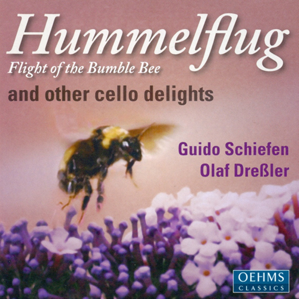 Обложка альбома «Cello Recital: Schiefen, Guido - Rimsky-Korsakov, N. - Saint-Saens, C. - Frescobaldi, G. - Ravel, M. (Hummelflug and Other Cello Delights)» — Guido Schiefen & Olaf Dressler