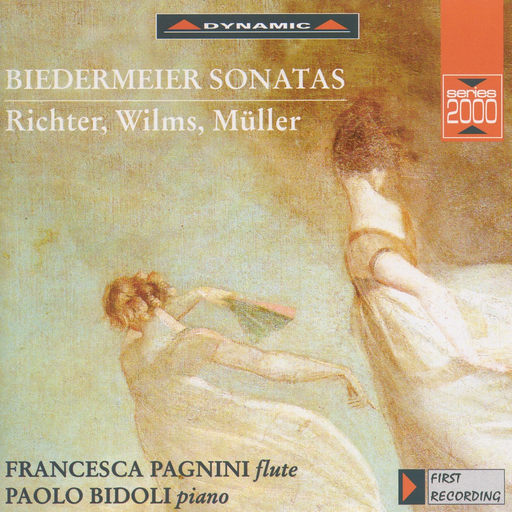 Обложка альбома «Richter, Wilms & Müller: Biedermeier Sonatas» — Francesca Pagnini & Paolo Bidoli