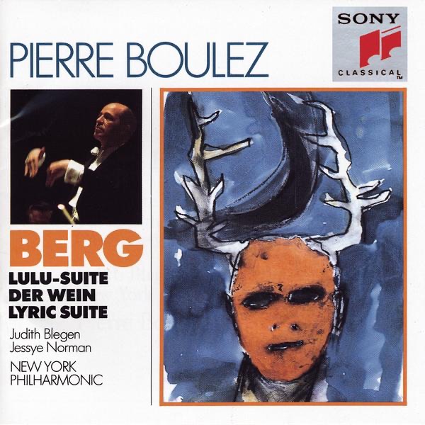 Обложка альбома «Boulez Conducts Berg» — Pierre Boulez, Jessye Norman, Judith Blegen & New York Philharmonic