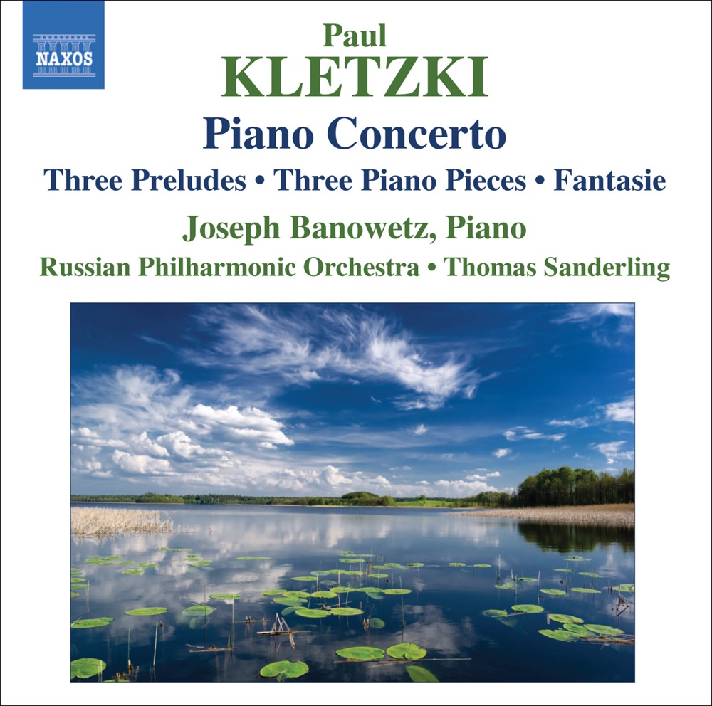 Обложка альбома «Kletzki: Piano Concerto» — Joseph Banowetz, Thomas Sanderling & Russian Philharmonic Orchestra