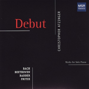 Christopher Atzinger: Solo Piano Debut