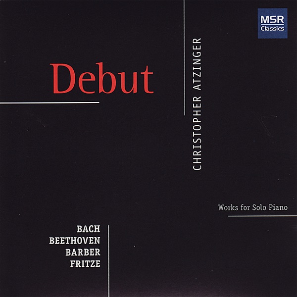 Christopher Atzinger: Solo Piano Debut