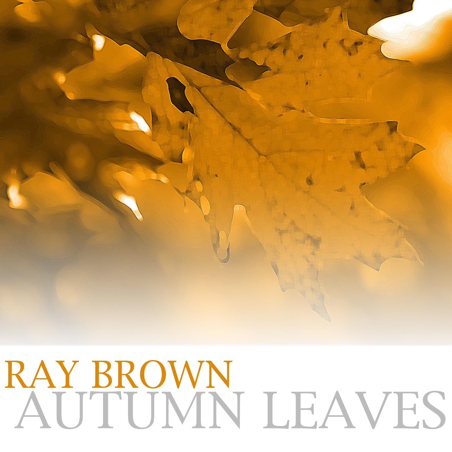 Autumn Leaves by Ray Brown album cover
