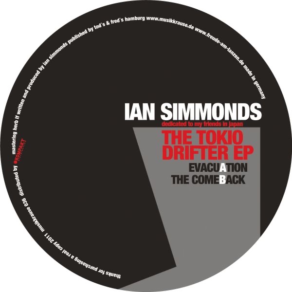 Обложка альбома «The Tokio Drifter - Single» — Ian Simmonds