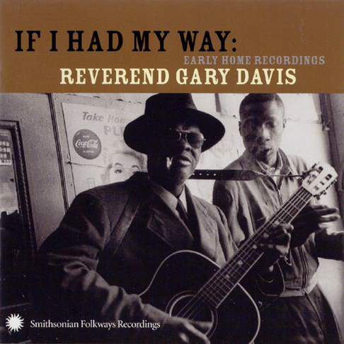 REV. GARY DAVIS & PINK ANDERSON - gospel, blues and street
