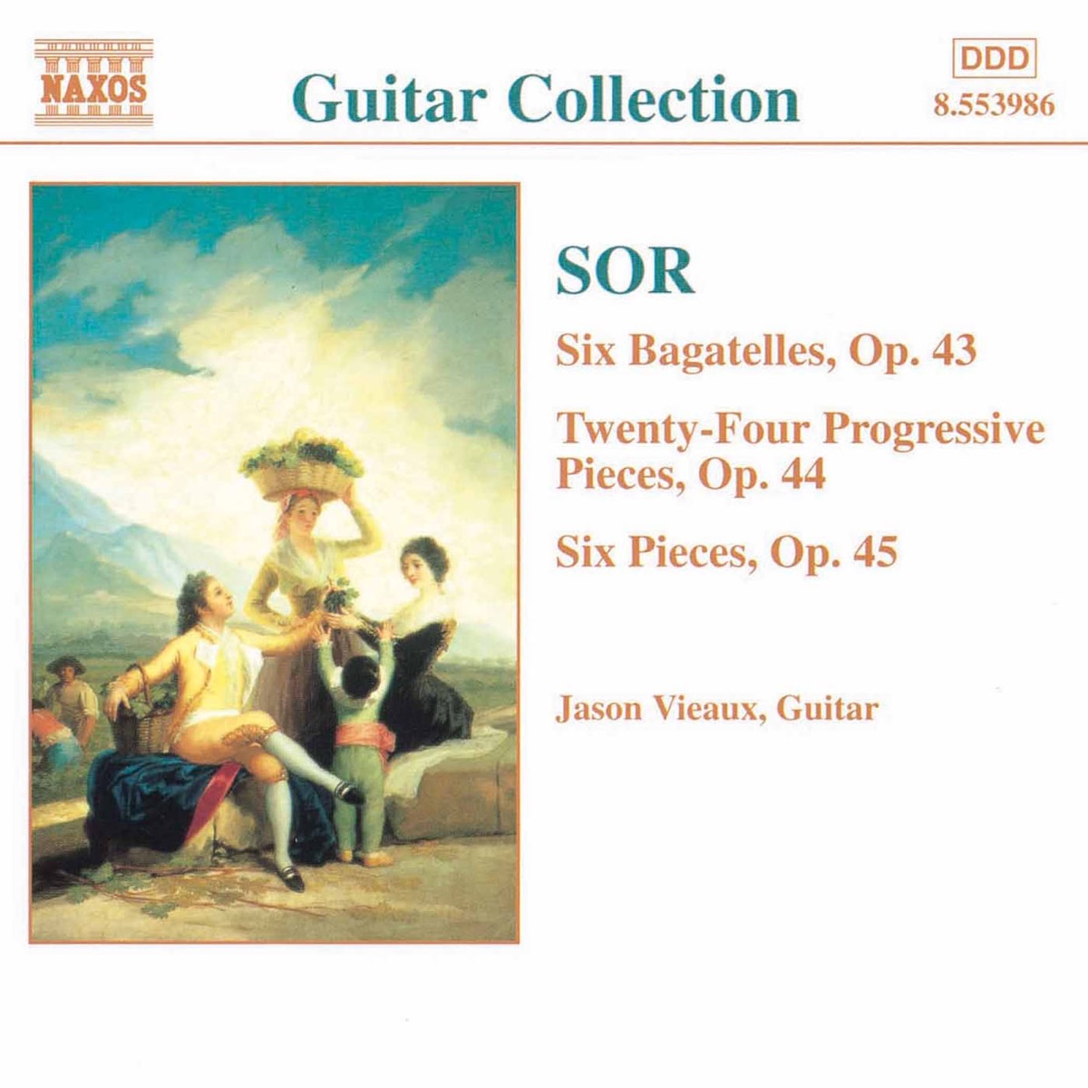 Sor: 6 Bagatelles, Op. 43 - Progressive Pieces, Op. 44 cover art
