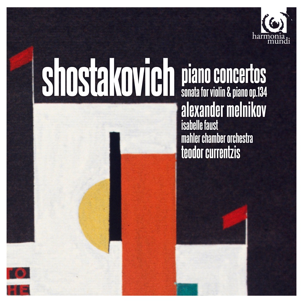 Обложка альбома «Dmitri Shostakovich: Piano Concertos» — Alexander Melnikov