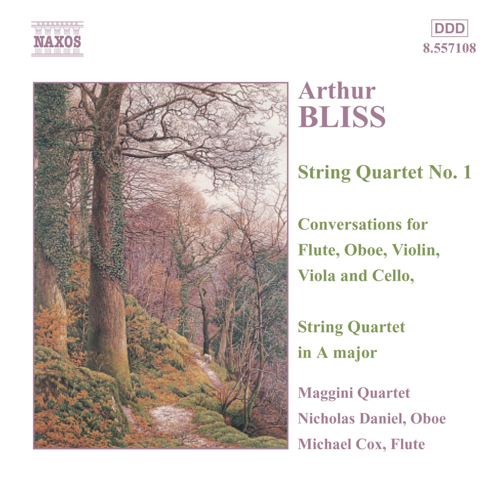 Обложка альбома «Bliss: String Quartets - Conversations» — Maggini Quartet, Nicholas Daniel & Michael Cox