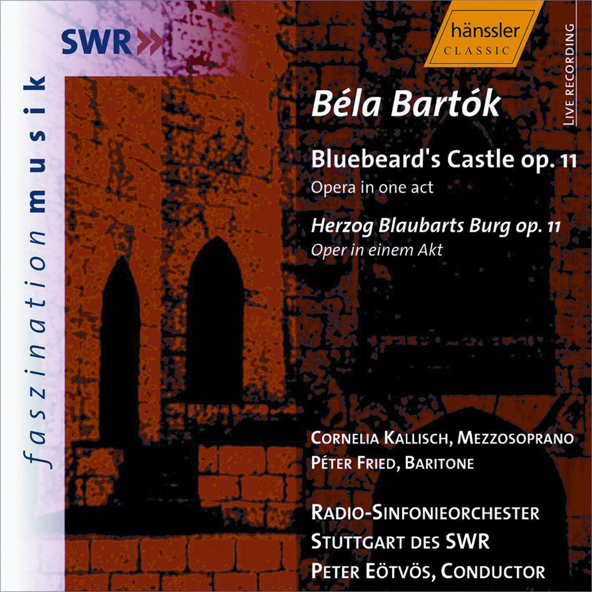 Bartok: Bluebeard's Castle cover art