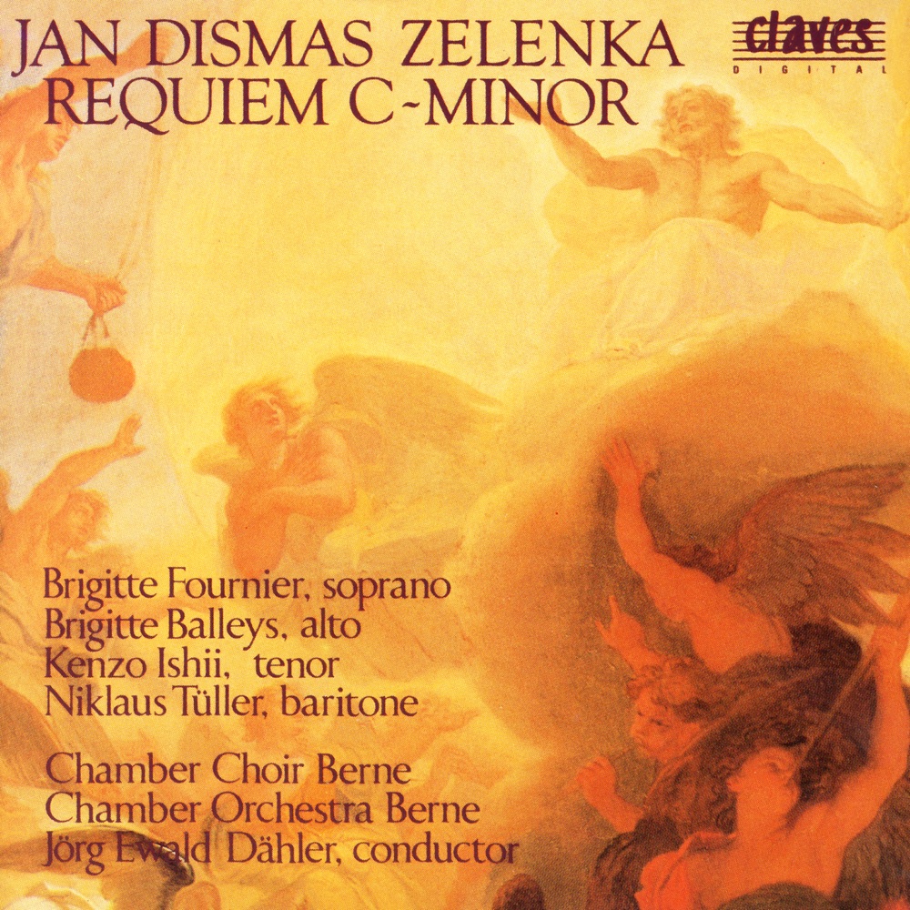 Обложка альбома «Zelenka: Requiem in C Minor» — Brigitte Fournier, Brigitte Balleys, Kenzo Ishii, Niklaus Tüller, Berne Chamber Orchestra, Berne Chamber Chorus & Jörg Ewald Dähler