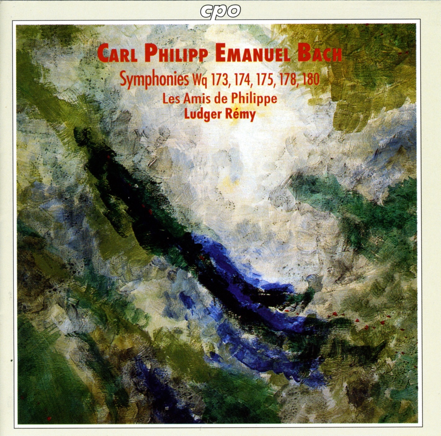 Les Amis de Philippe/Remy - Bach,CPE:Sinfonia in G,Wq 180