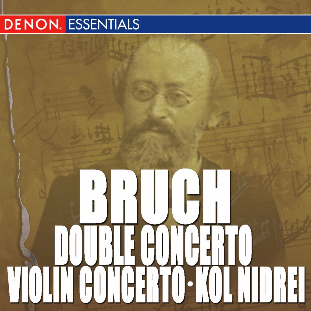 Обложка альбома «Bruch: Violin Concerto, Op. 26, Double Concerto, Op. 88 & Kol Nidrei» — Philharmonia Slavonica & Alberto Lizzio