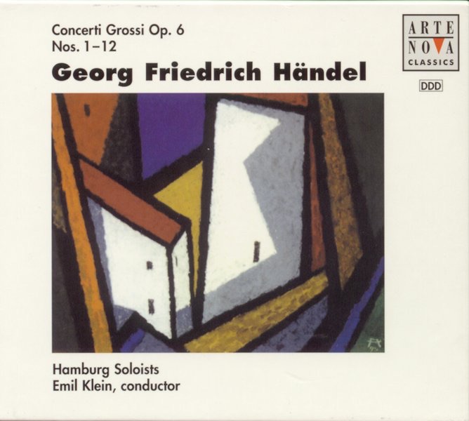 Обложка альбома «Händel: Concerti Grossi Vol. 3» — Emil Klein & Hamburg Soloists