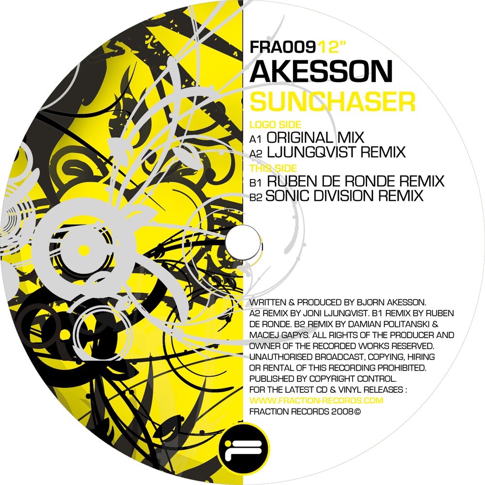 Обложка альбома «Sunchaser - EP» — Akesson