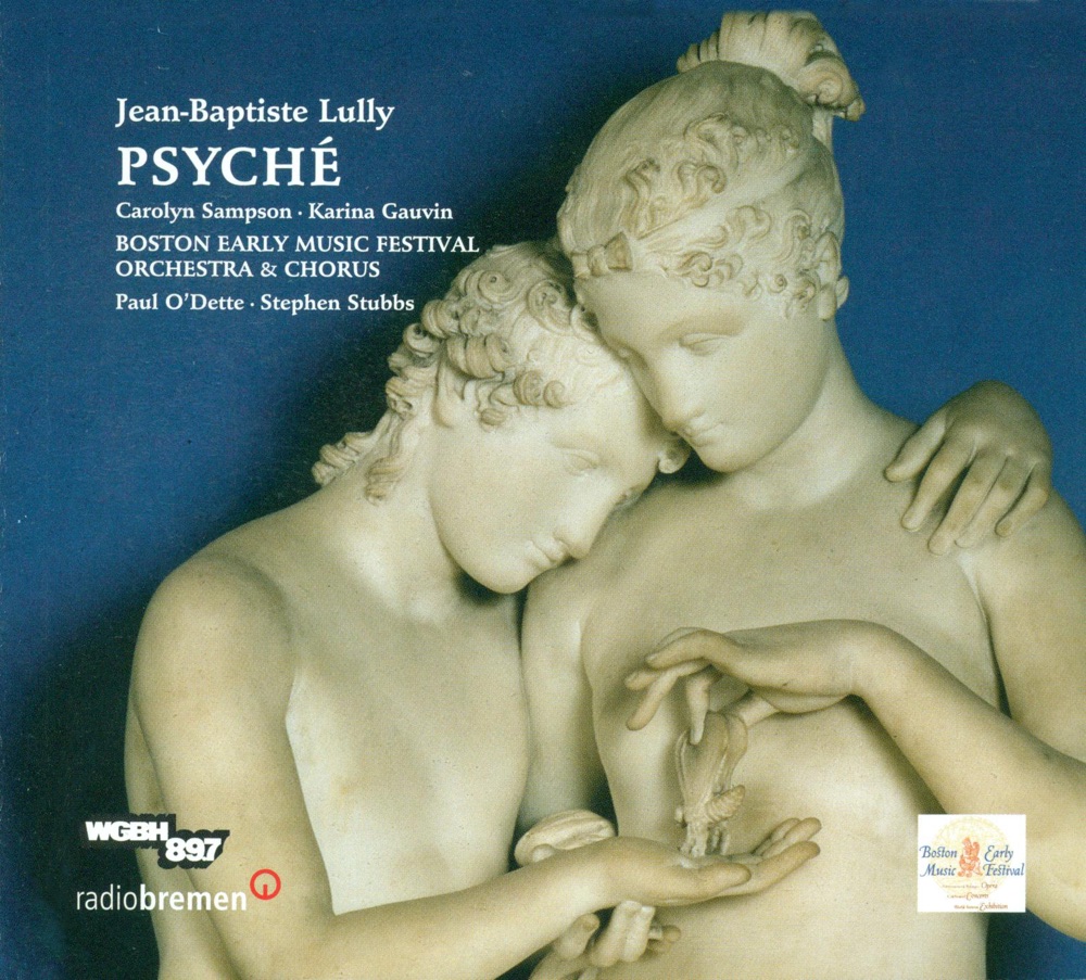Обложка альбома «Lully, J.-B.: Psyche [Opera]» — Stephen Stubbs, Karina Gauvin, Paul O'Dette, Carolyn Sampson, Olivier Laquerre, Colin Balzer, Aaron Engebreth, Mireille Lebel, Amanda Forsythe, Aaron Sheehan, Yulia van Doren, Teresa Wakim, Boston Early Music Festival Chorus, Boston Early Music Festival Orchesra, Jason McStoots, Matthew Shaw, Ricard Bordas & Jose Lemos