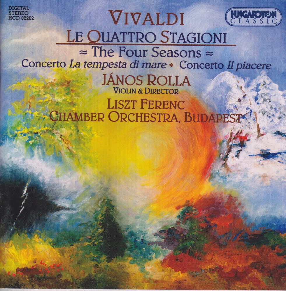 Обложка альбома «Vivaldi: The Four Season» — János Rolla & Franz Liszt Chamber Orchestra