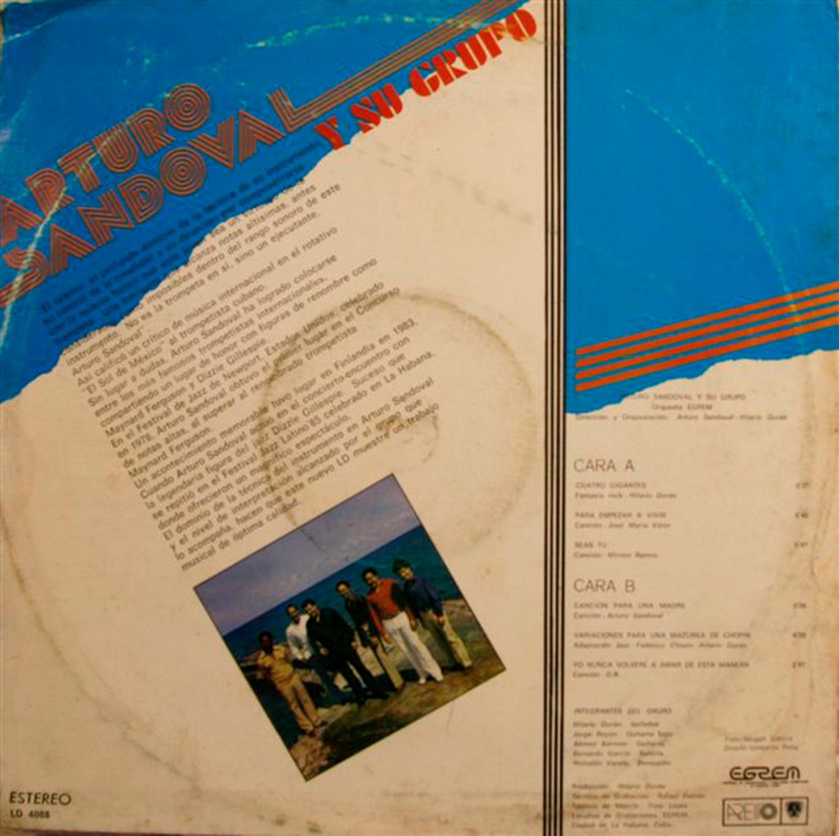 Arturo Sandoval cover